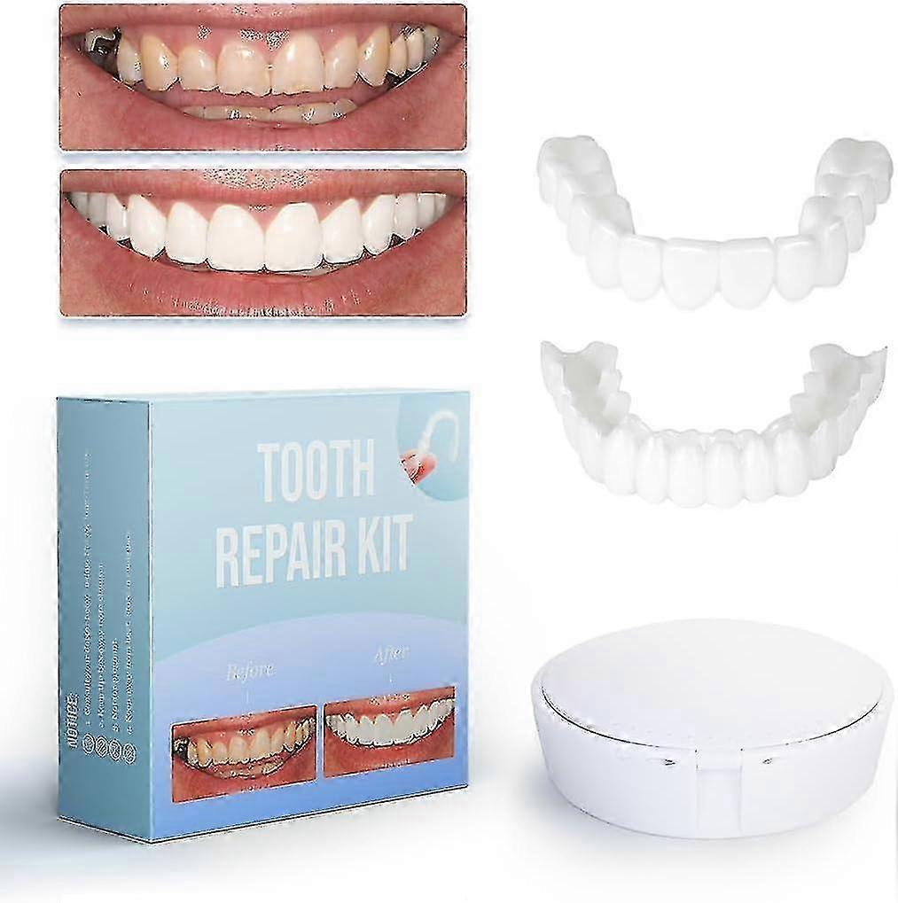 Tooth Replacement Kit Replace A Missing Tooth In Minutes Your Smile With Fake Tooth Tw Veneers For Temporary Repair