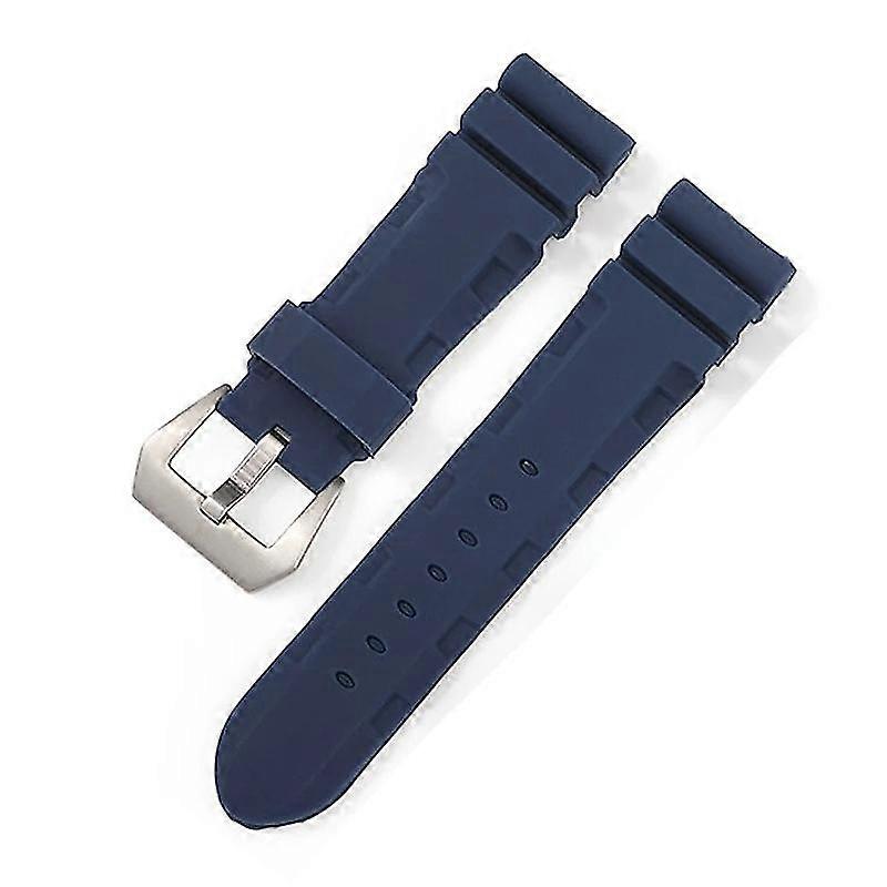 24 mm-es puha gumi óraszíj a Panerai férfi karóra tartozékaihoz