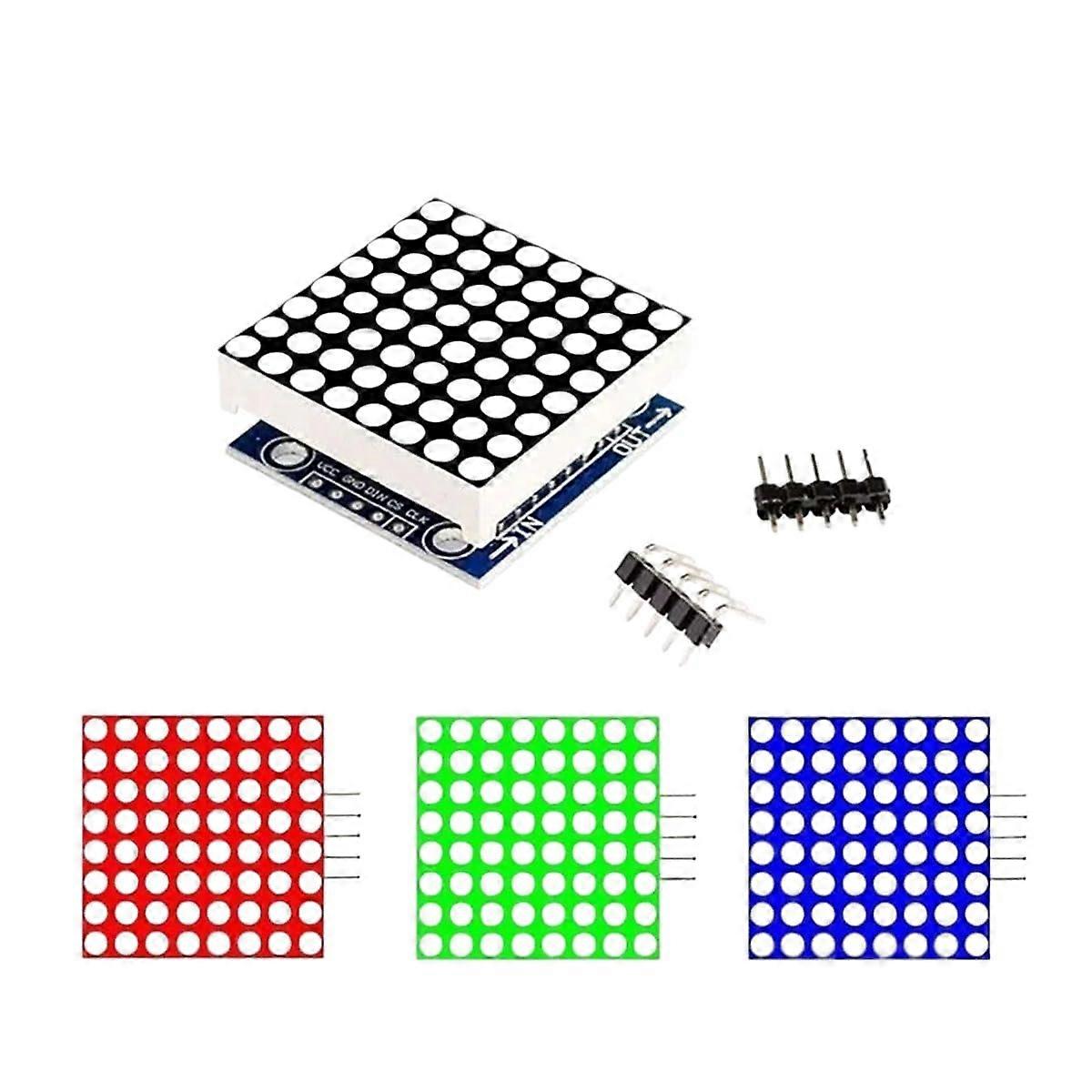 MAX7219 Dot-Matrix-Mikrocontroller-Display-Modul zusammen für Arduieno für die Ankunft Hohe Qualität