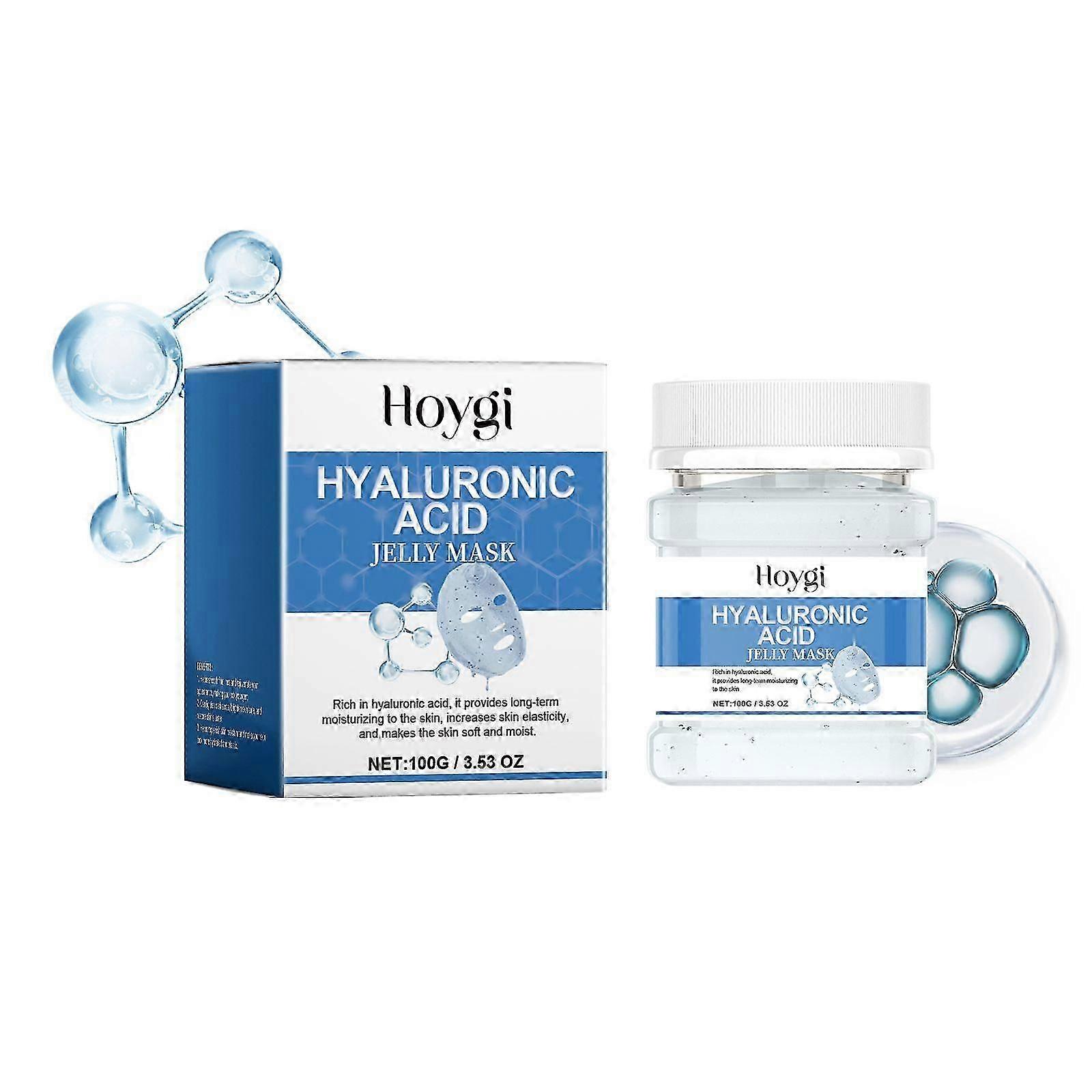 Hydrating Mask With Hyaluronic Acid Powder Hydrating And Brightening Facial Mask With Moisturizing And Hydrating Maintenance