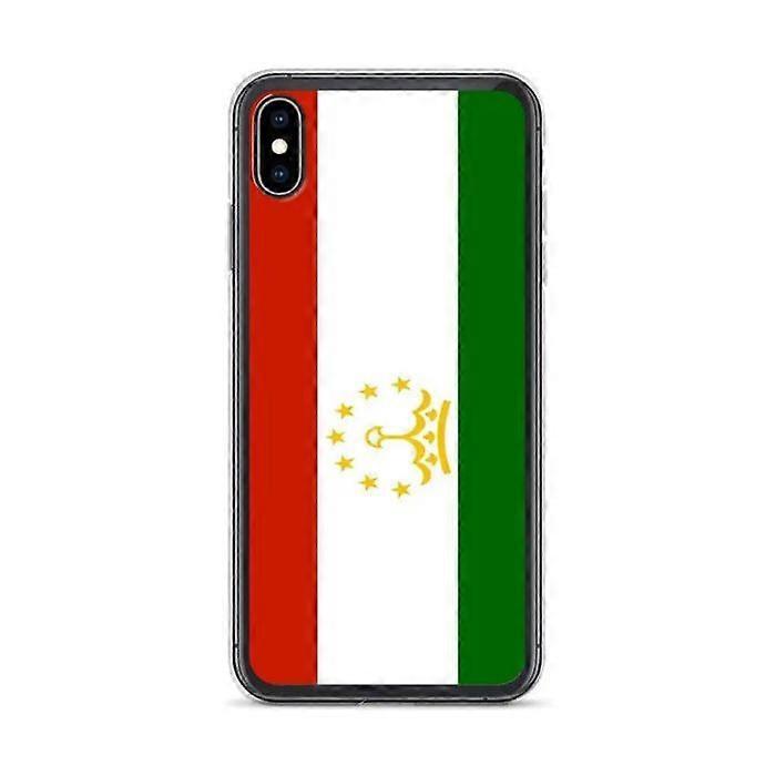 iPhone Case - Multicolor - Tajikistan Flag - Soft - TPU - Compatible with iPhone XS Max