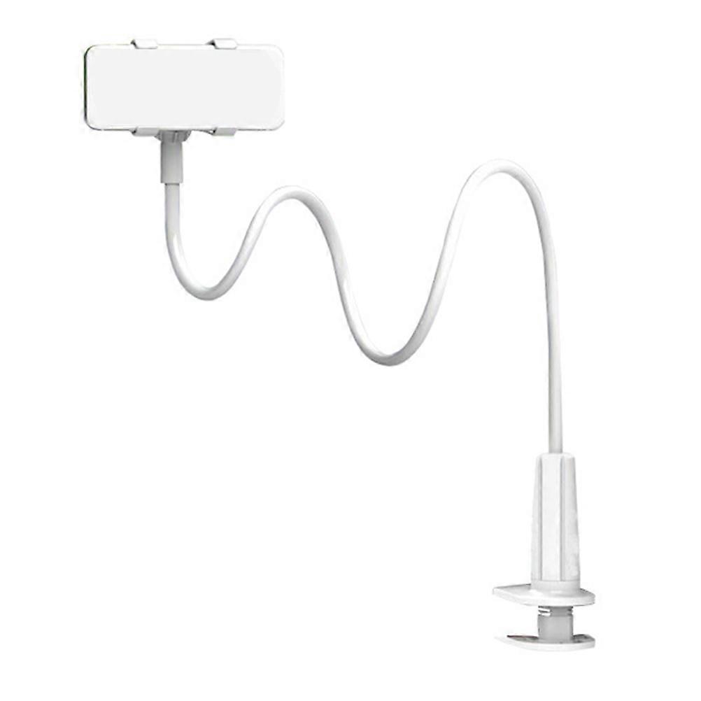 Convenient Desk Bracket with Flexible Arm and Secure Clamping for Mobile Devices