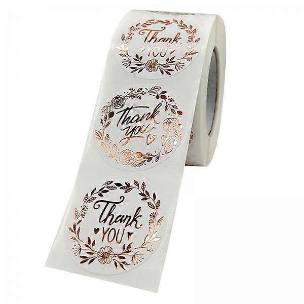 2xThank You Stickers Seal Labels Decals for Business Packaging Gift Wrap 2.5cm