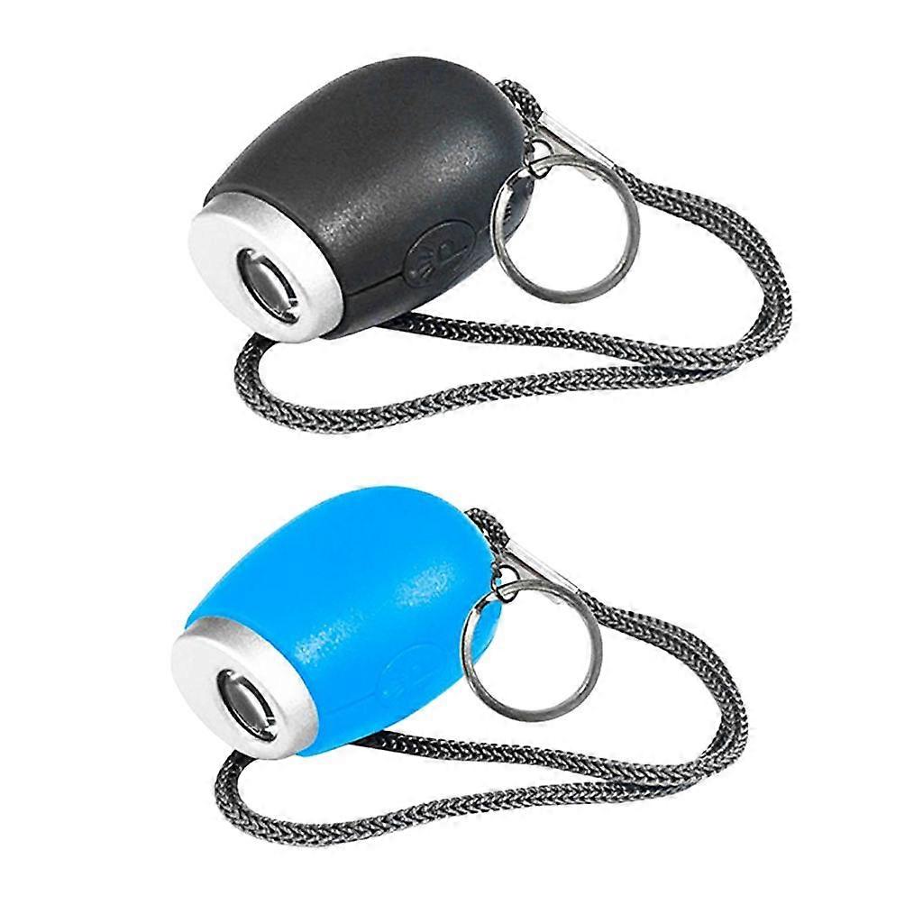 2 Pcs Pocket Mini Clock For Ceiling KeyRings