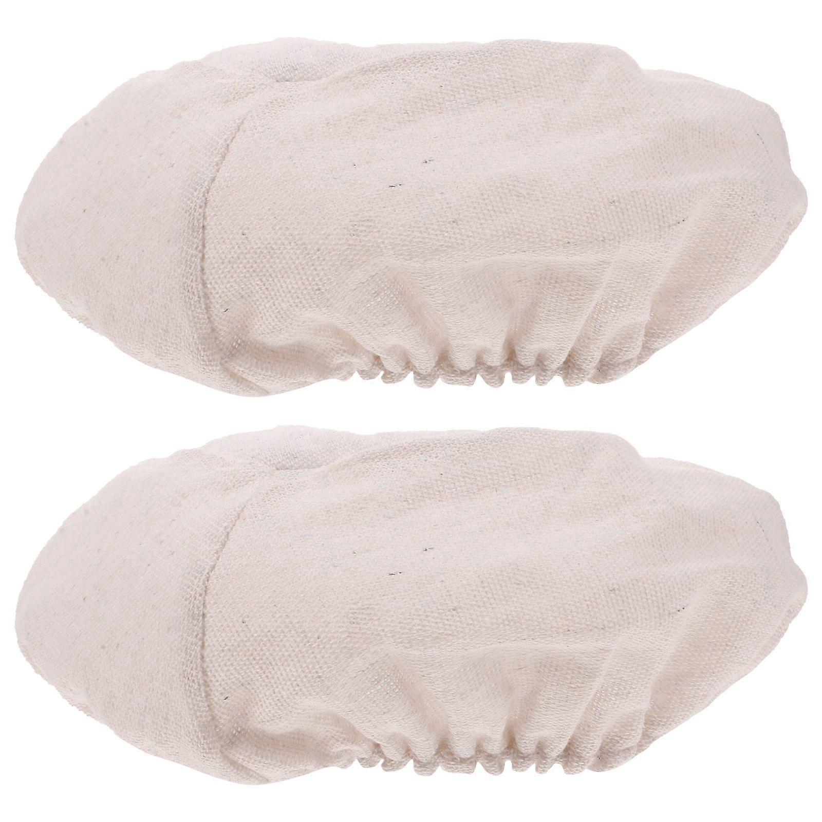 2pcs Bread Proofing Basket Cloth Baking Dough Basket Liner Banneton Proofing Cloth for Bakery