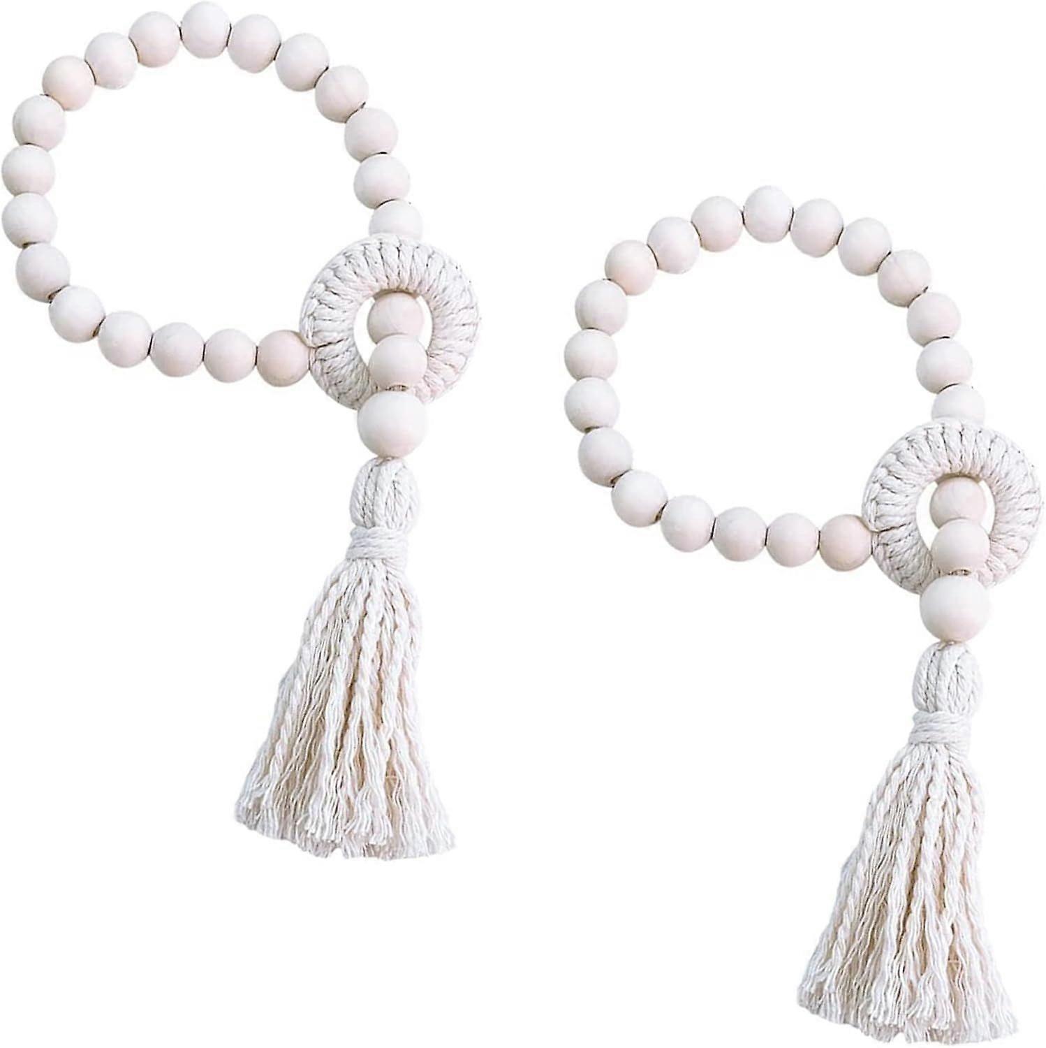 Pack Decorative Rope Curtain Tieback with Adjustable Rope Simple Braided Cotton Curtain Buckle Practical Rope Curtain Tiebacks for Home Hotel Window