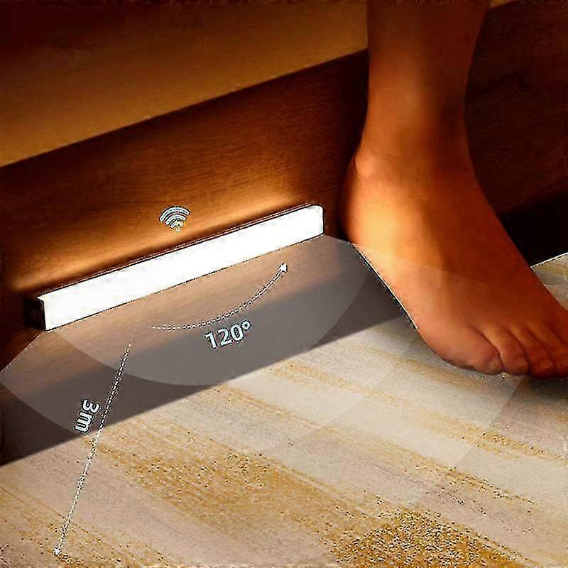 Wireless Motion Sensor LED Night Lights for Bedroom Decoration, Wall Mounted Light Detector for Staircase, Closet, and Aisle Usage