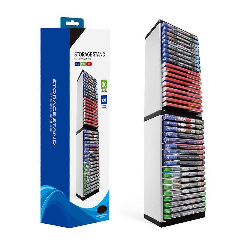 Host Disc Double-layer Storage Box Holder For Switch Universal Game Disc Holder Vertical Stand Accessories