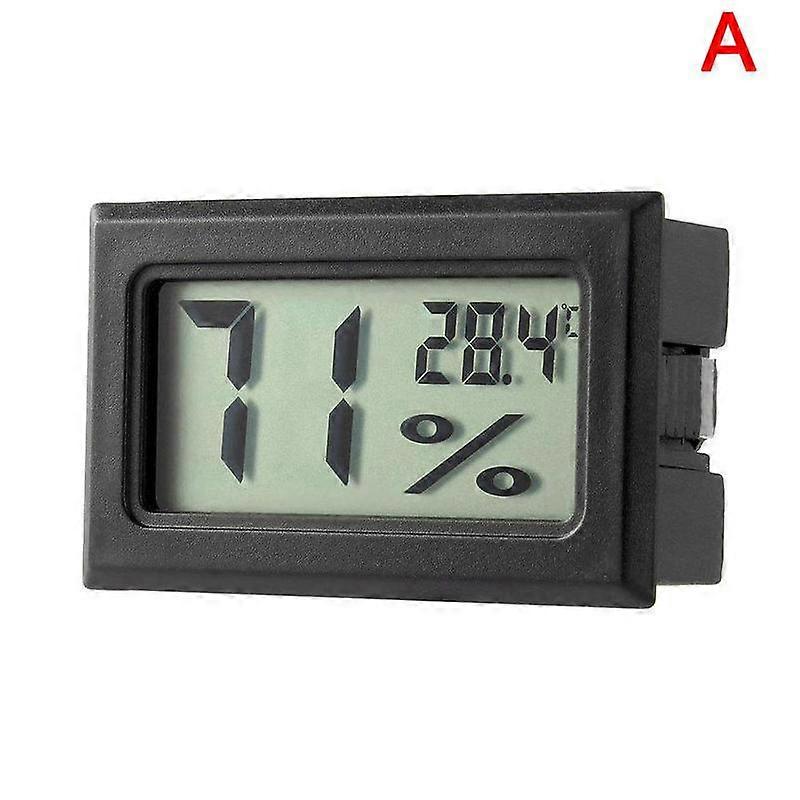 Mini Digital Thermometer Hygrometer with LCD Display Accurate Indoor Temperature Humidity Monitor