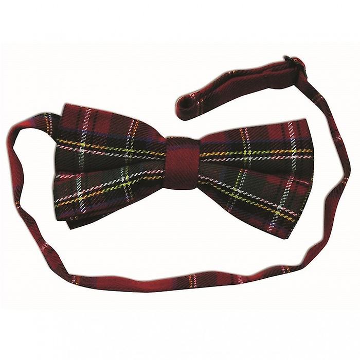 ブリストル ノベルティ ユニセックス プレイド ボウ タイ