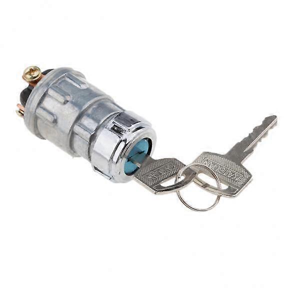 2x Ignition Lock Switch Cylinder + two keys s 12V Replacement for Car Trucks
