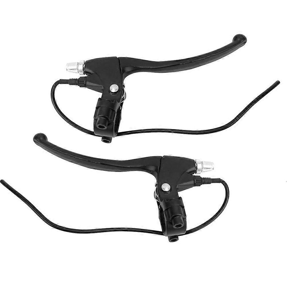Electric Bicycle Brake Lever, Brake Handle Off Switch for EBikes, Scooters (Black)