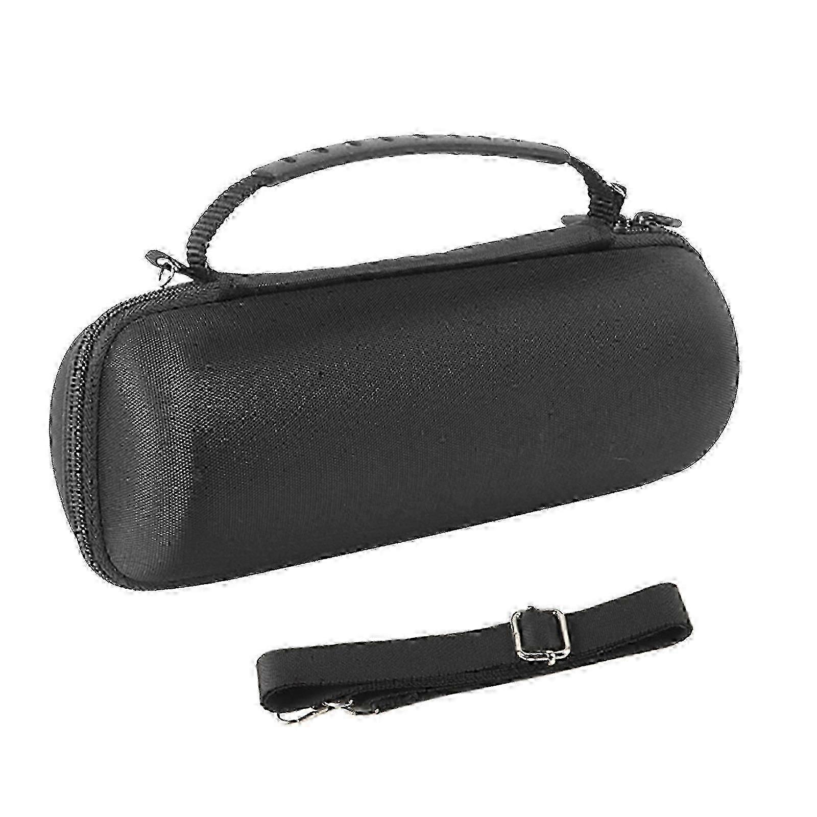 Portable Speaker Case for a Popular Brand Flip 7 Speaker, Shockproof EVA Hard Case Waterproof Holder with Shoulder Strap Pouch Inner Red