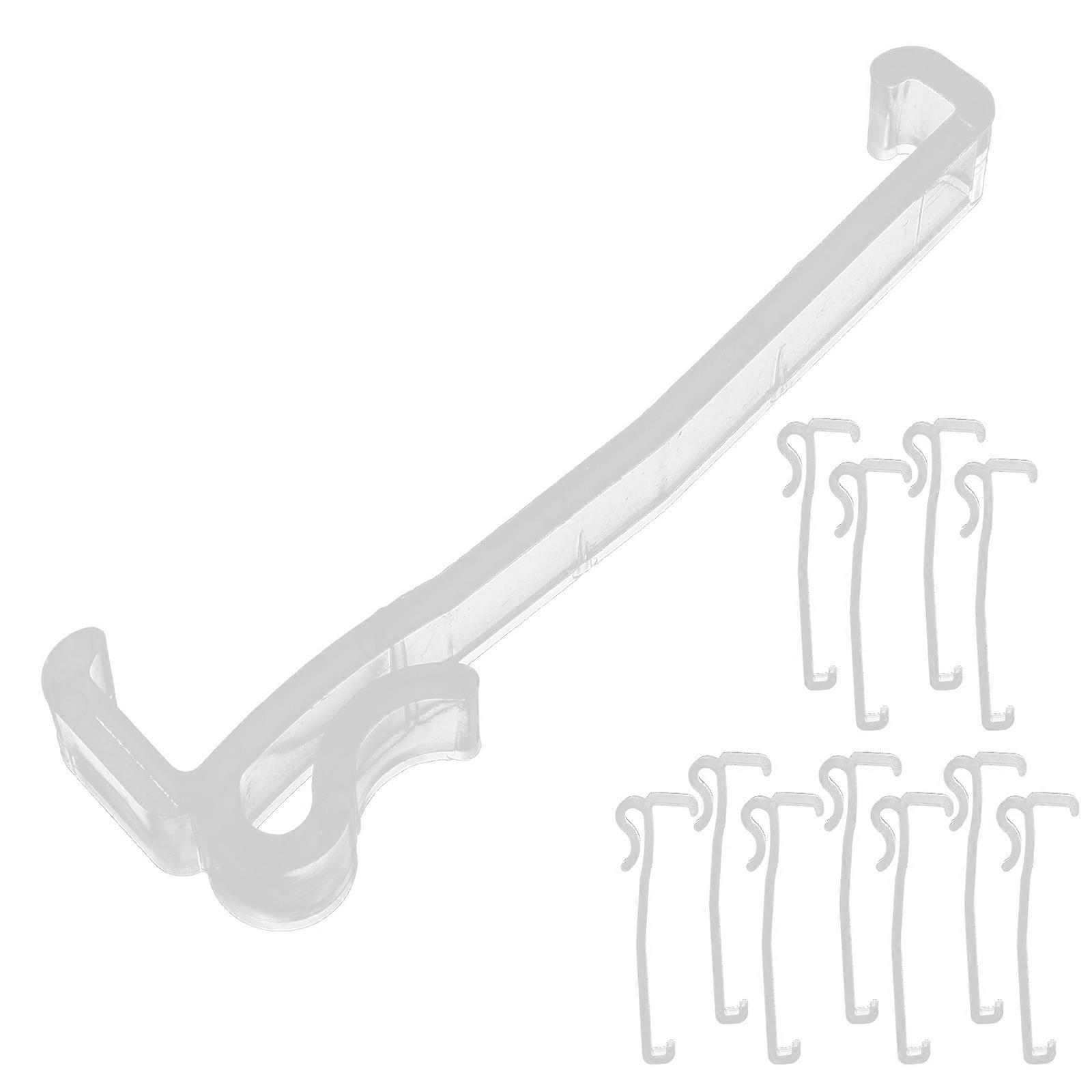 Lightweight Valance Clamps for Seamless Integration with Window Blinds