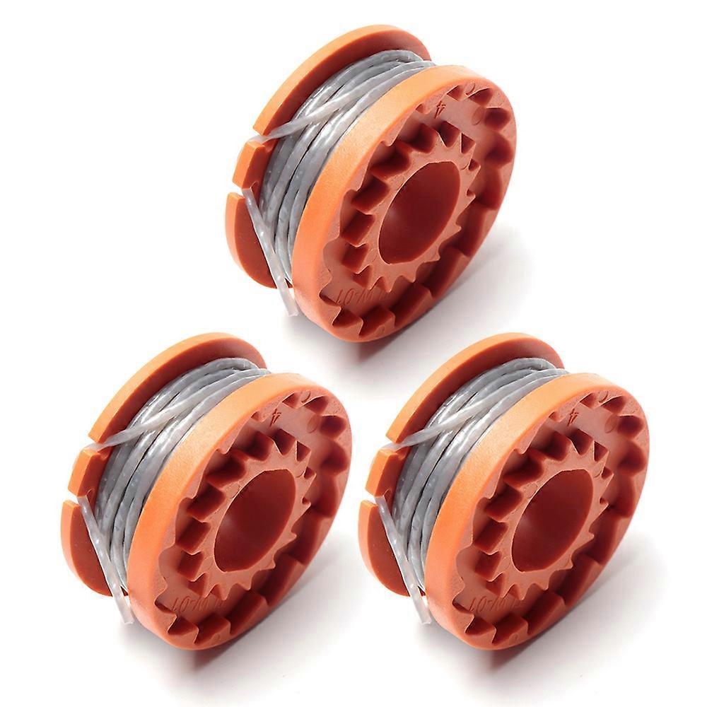 3Pcs For Spear and Jackson Mac Allister Qualcast Worx Lawn Mower Replacement Spool