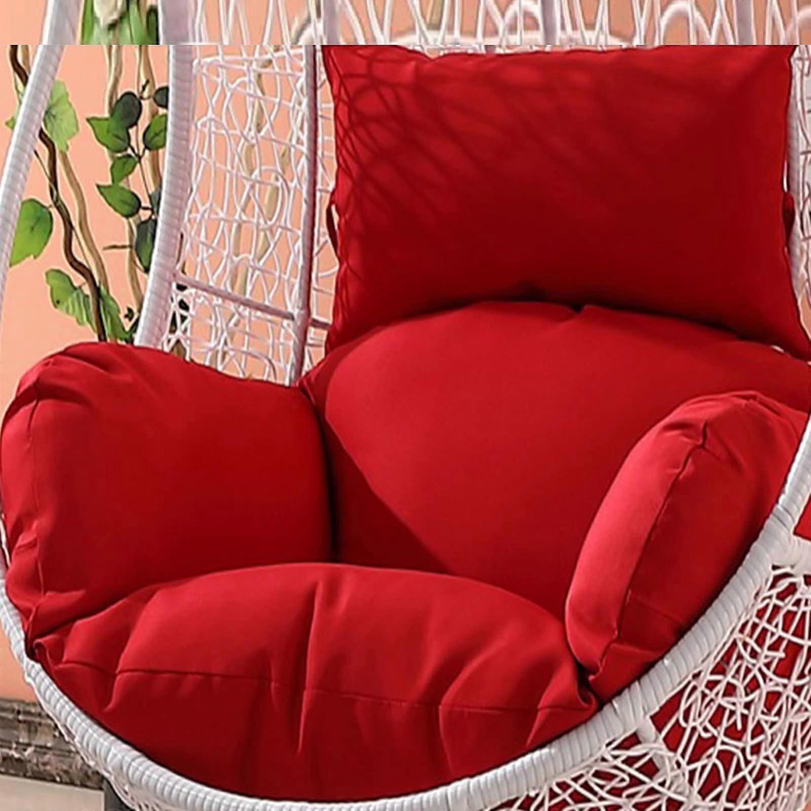 replacement cushion for rocking chair, 20.3 cm thick, antideformation, durable, red