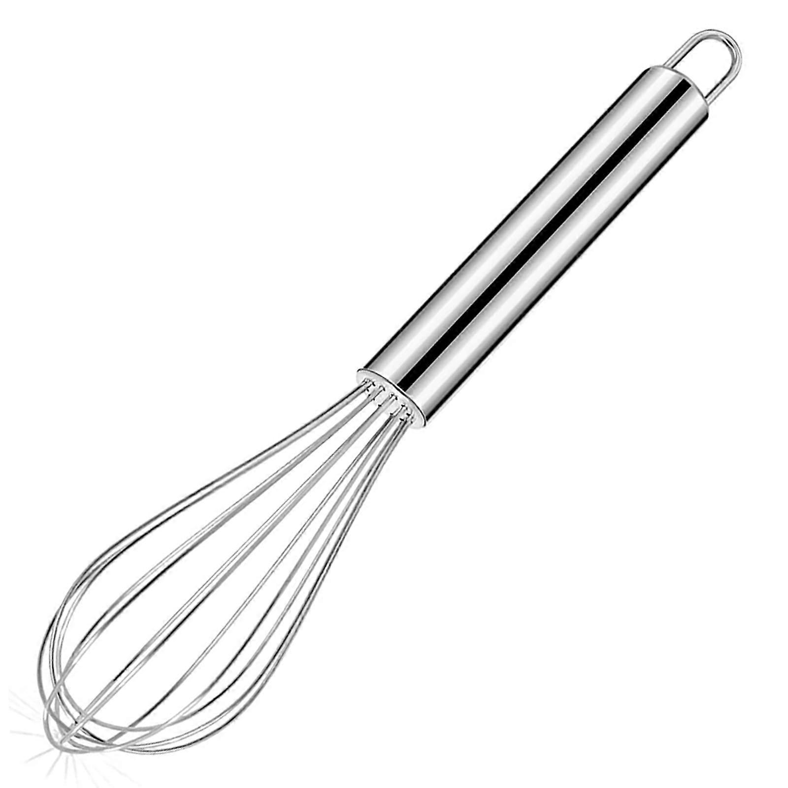 6 Inch Small Whisk Mini Stainless Steel Whisk for Mixing, Beating, Frothing and Stirring 6 Inches