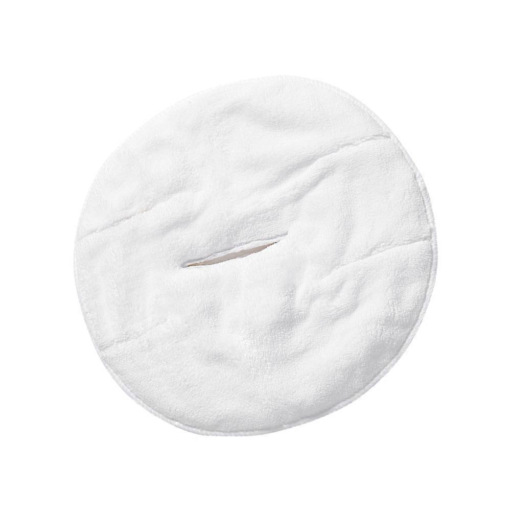 Coral Fleece Hot & Cold Compress Facial Towel Mask for Moisturizing Skin, Reusable Spa Grade Face Towel