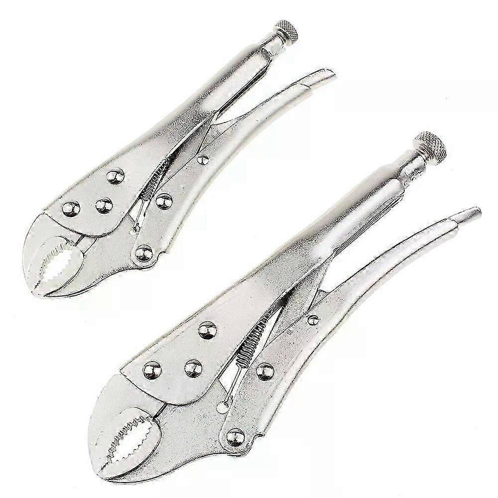 7 10 Inch Locking Round Flat Mouth Straight Jaw Multitool Pliers Hand Tools