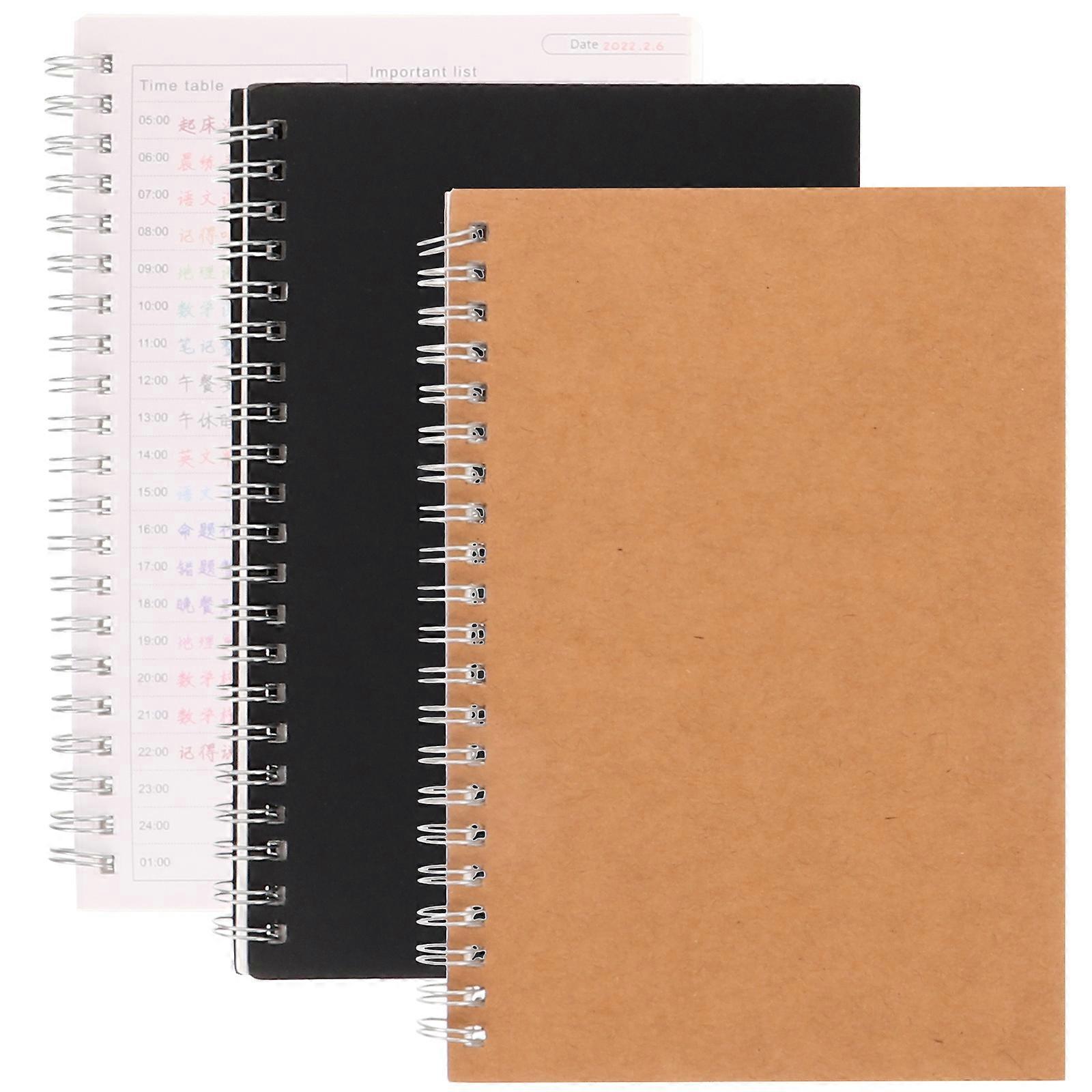 3pcs Creative Notebook Practical Cash Detail Account Book