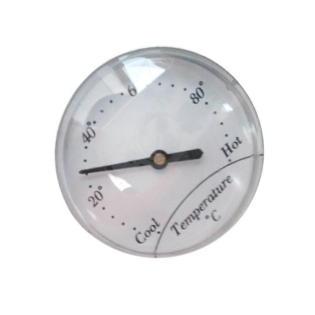 Outdoor Thermometers Weatherproof Pointer for Oil Tanks Silver 1Pcs