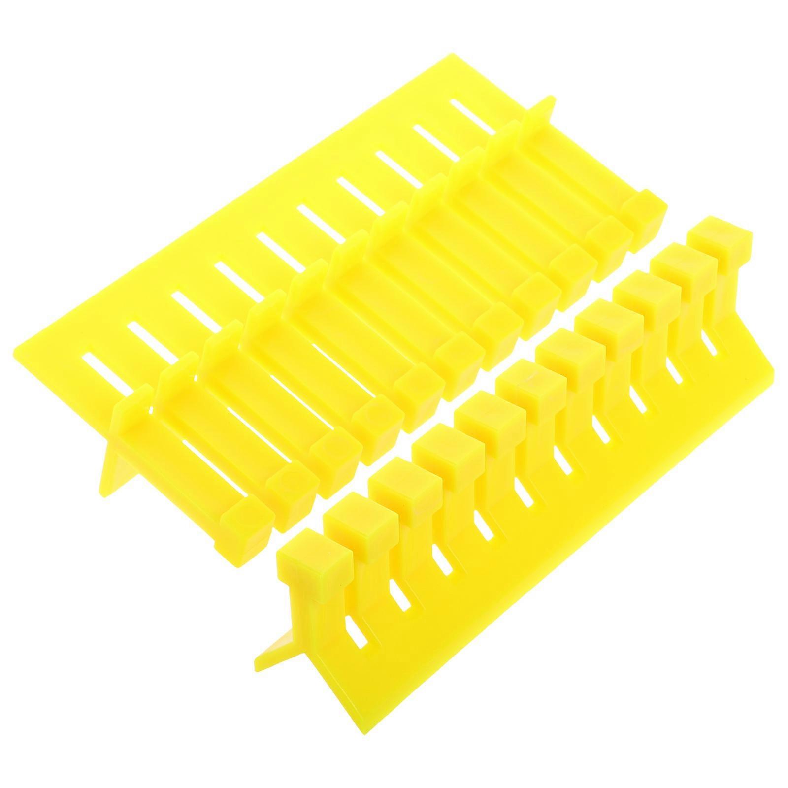 Car Dent Remover Puller Right Angle Edge Puller For DIY Projects Rectangular Shape Yellow Color 2Pcs