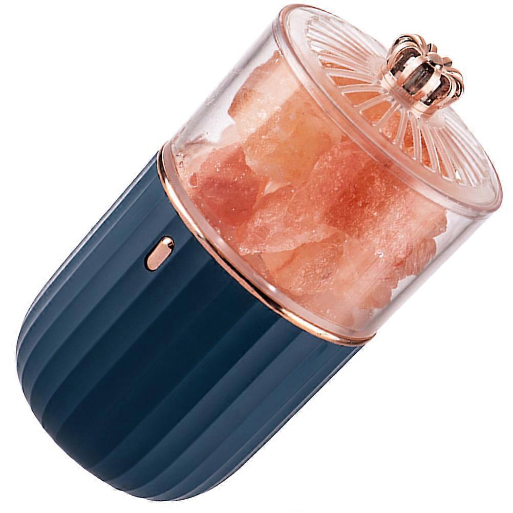 Crystal Salt Night Light with Colorful Gradient Aromatherapy Lamp for Home, Office, or Bedroom – Compact Decorative Table Lamp for Relaxing Ambiance