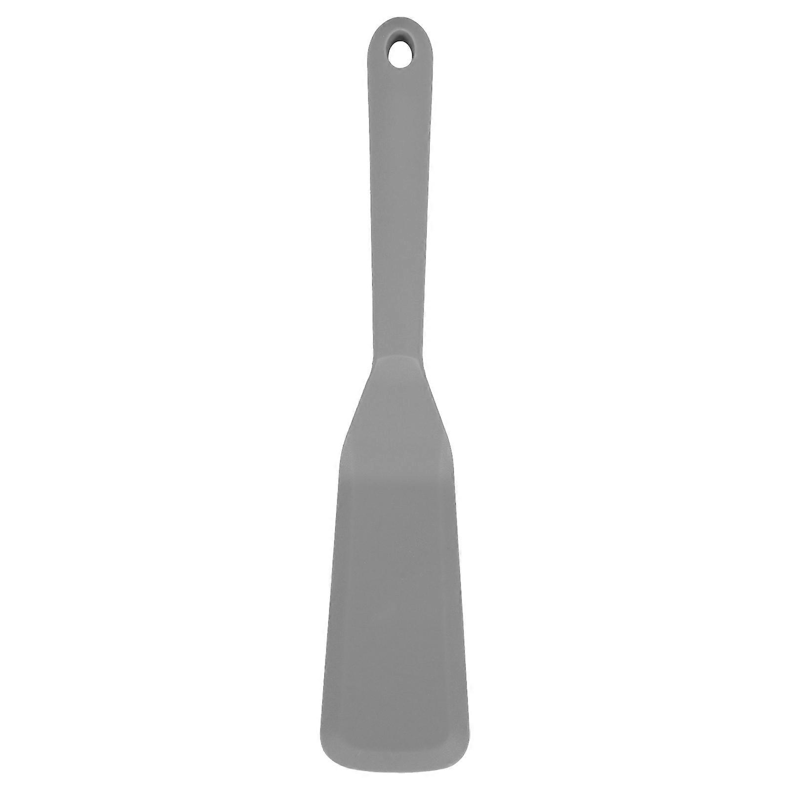 Silicone Cooking Spatula with Ergonomic Handle for Non Stick Pans – Easy to Clean Kitchen Turner for Frying Fish, Eggs, and More