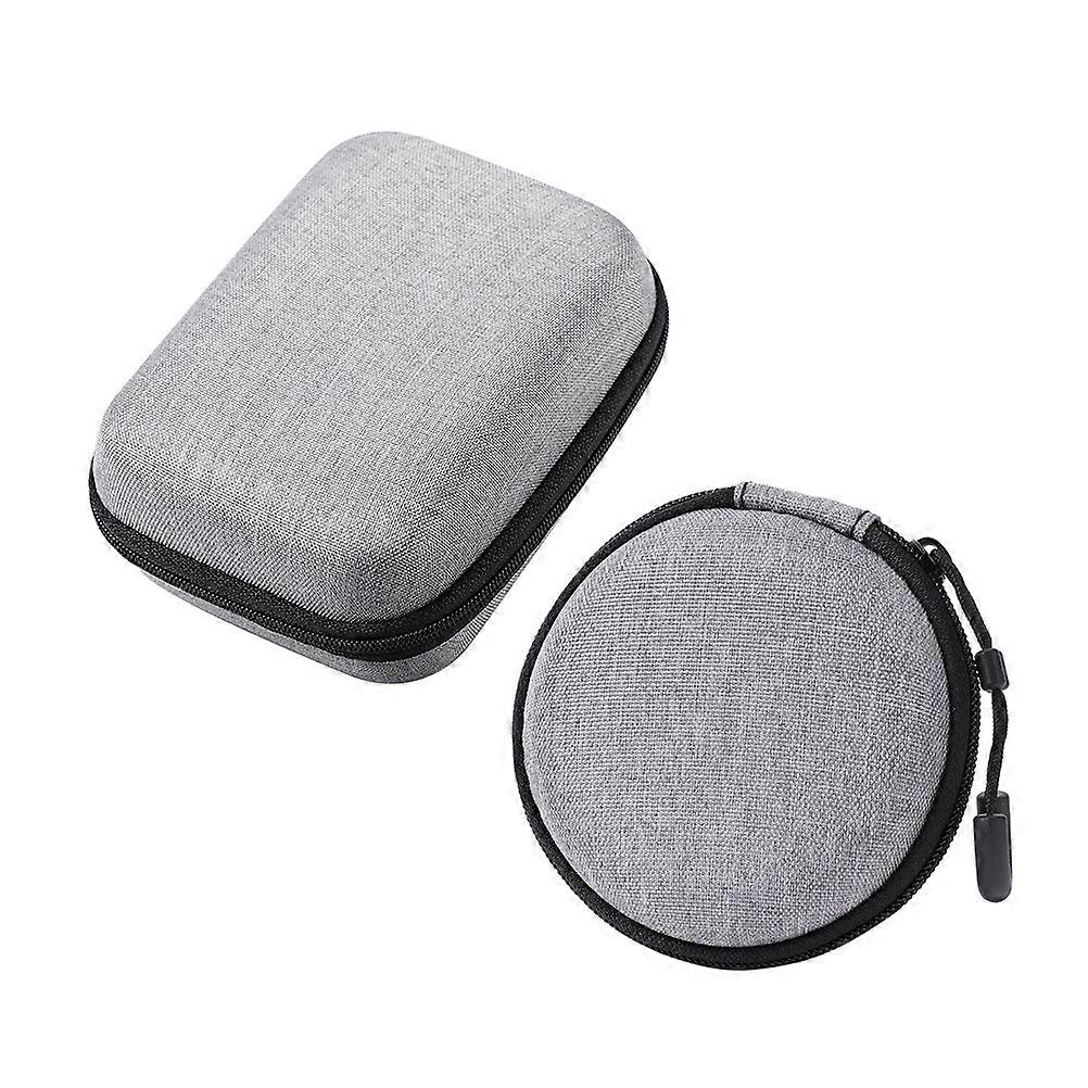 EVA Storage Case for Microphone & USB Cables – Portable Organizer Bag for Electronics Protection During Outdoor Streaming & Travel