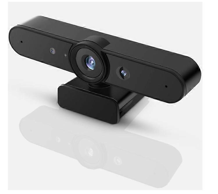 1080P Webcam with Windows Hello Camera, Windows Hello Computer Camera, Face Recognition Autofocus for Win10/11, HD USB Web Cam for Desktop(Black)