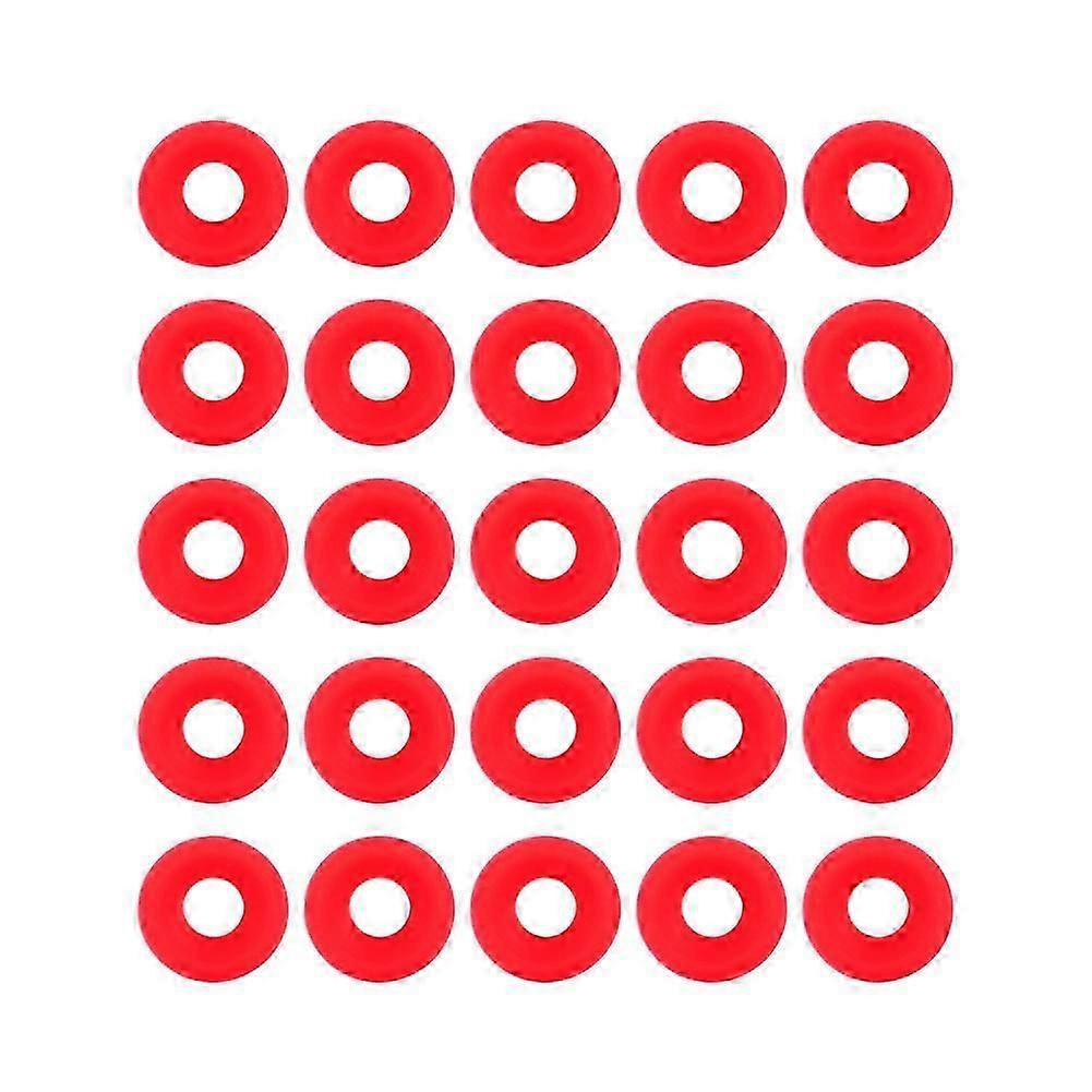 25Pcs Red Silicone Grolsch Gaskets for Swing Flip Top Bottle Home Brew Beer Bottle Seals c
