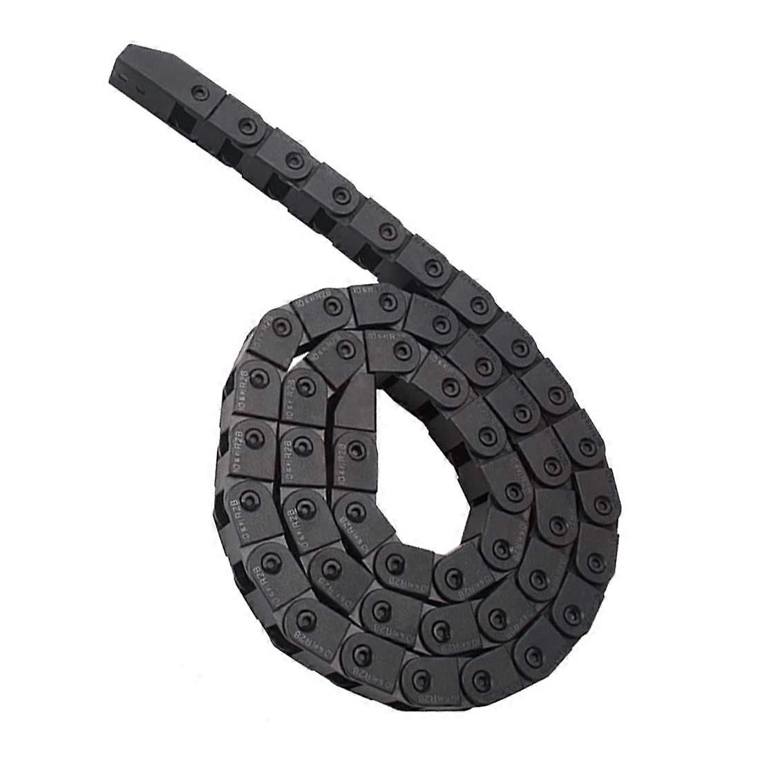 Nylon Cable Drag Chain Wire Carrier Cable Drag Chain for Laser Engraving Machine 3D Printer (14 x 18 mm, 1 Metre)