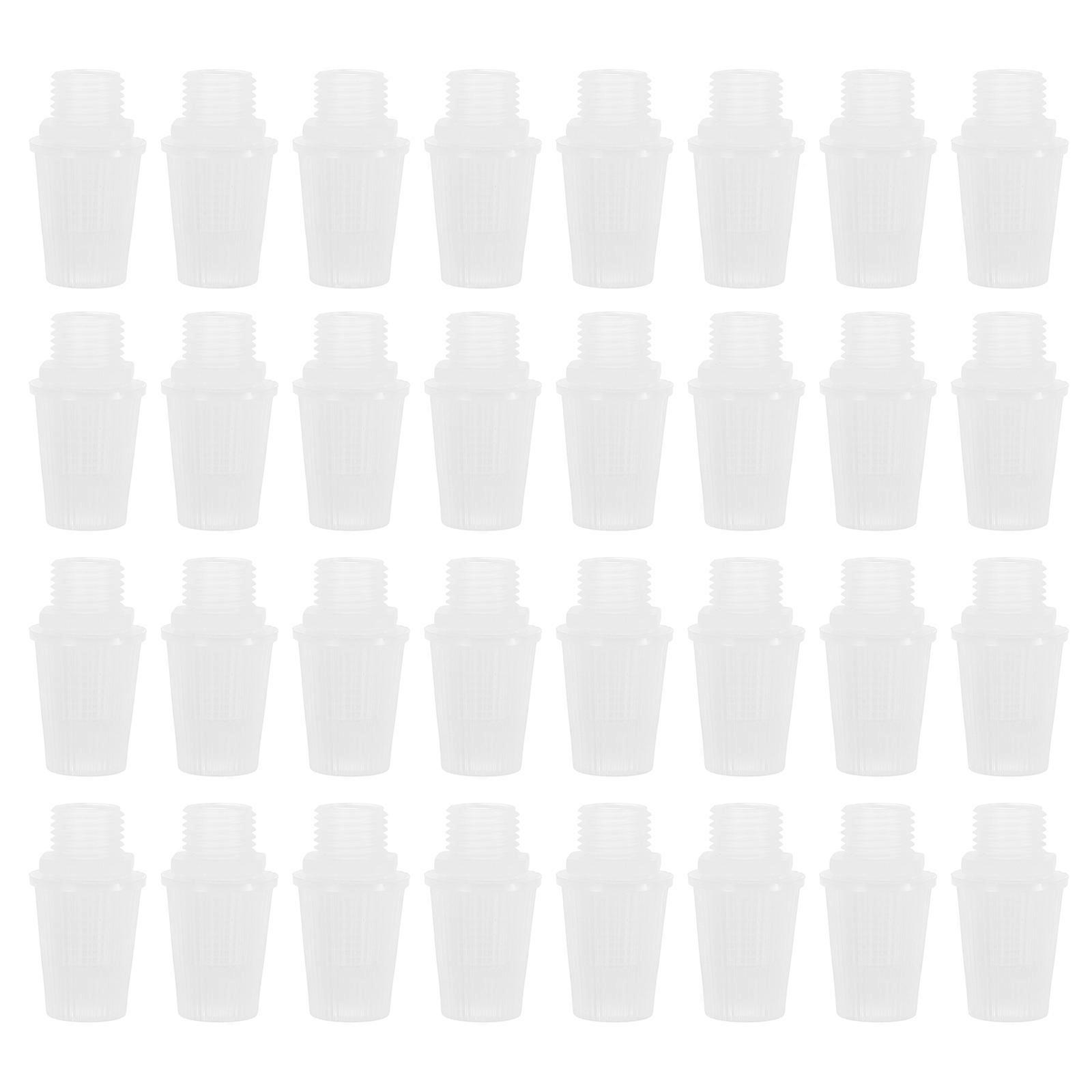 100pcs Durable Plastic Light Cord Grip Strain Relief Clamps for Electric Wire – Compact Design, Easy Installation, Reliable Locking Force