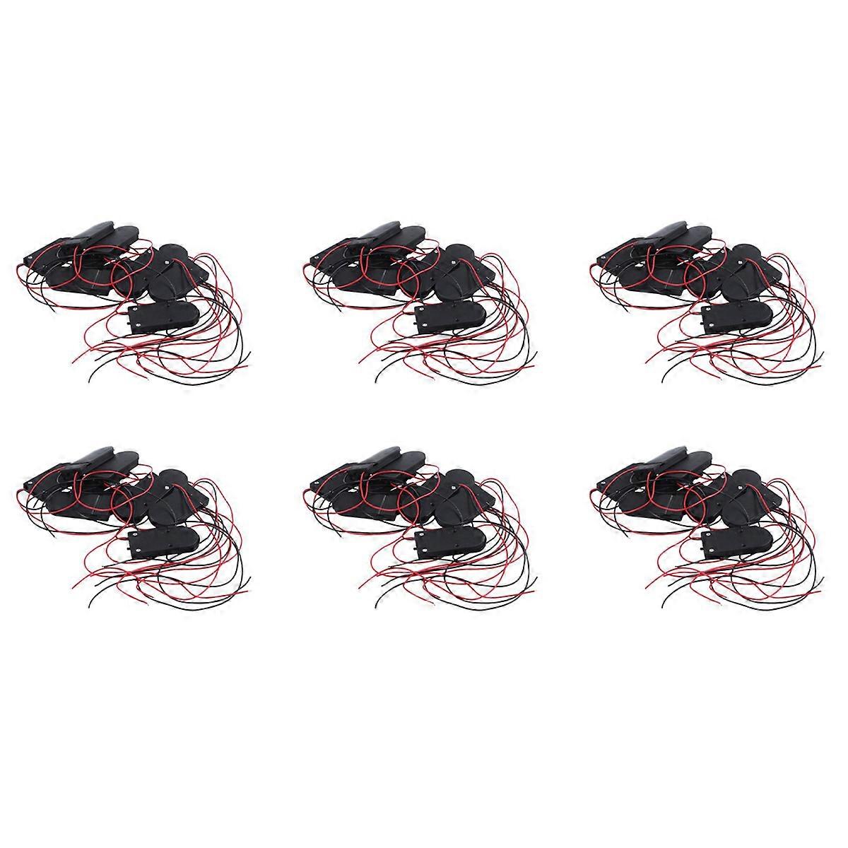 60 PCS ON/OFF Switch 2 X 3V CR2032 Cell Button Battery Holder for LED