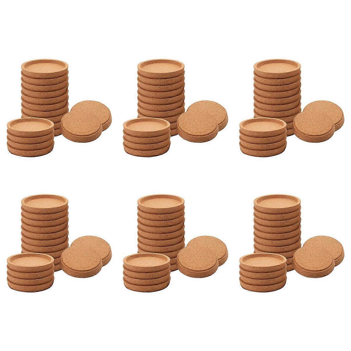 16 Pack 4 Inch Cork Coasters for Most Kind of Mugs in Office or Home