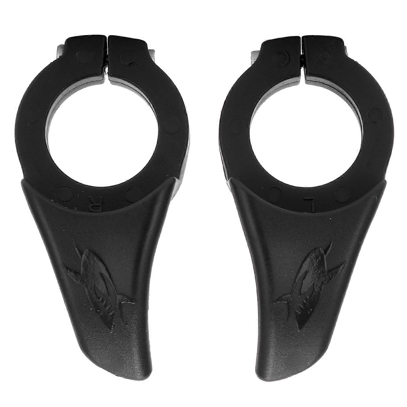 Enlee 1 Pair Universal Mini Handlebar Rests for Mountain Bike, Black