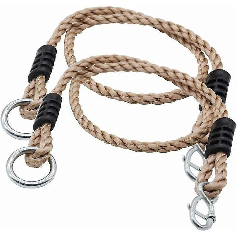 DENUOTOP Extension Rope Adjustable Swing Rope Flexible Tree Swing Conversion Rope for Hammock, Swing Chair, Hanging, Tree, Swings, Holds 300 kg