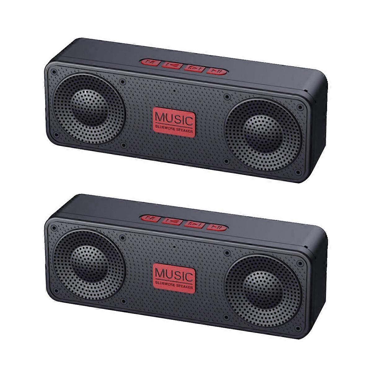 Portable FM Radio Wireless Bluetooth 5.0 Speaker-B