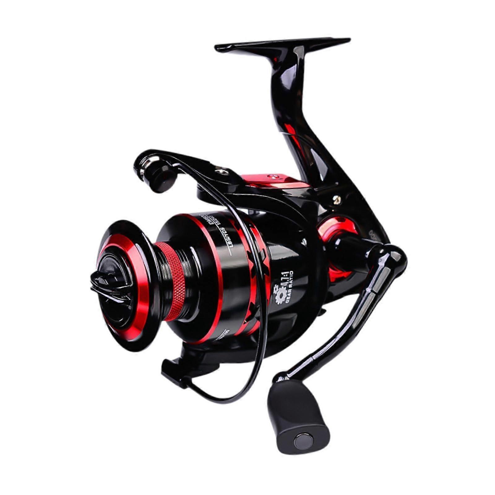 Fishing reel LowProfile smooth powerful portable practical highspeed bait reel for ponds rivers reservoirs lakes 6000 style