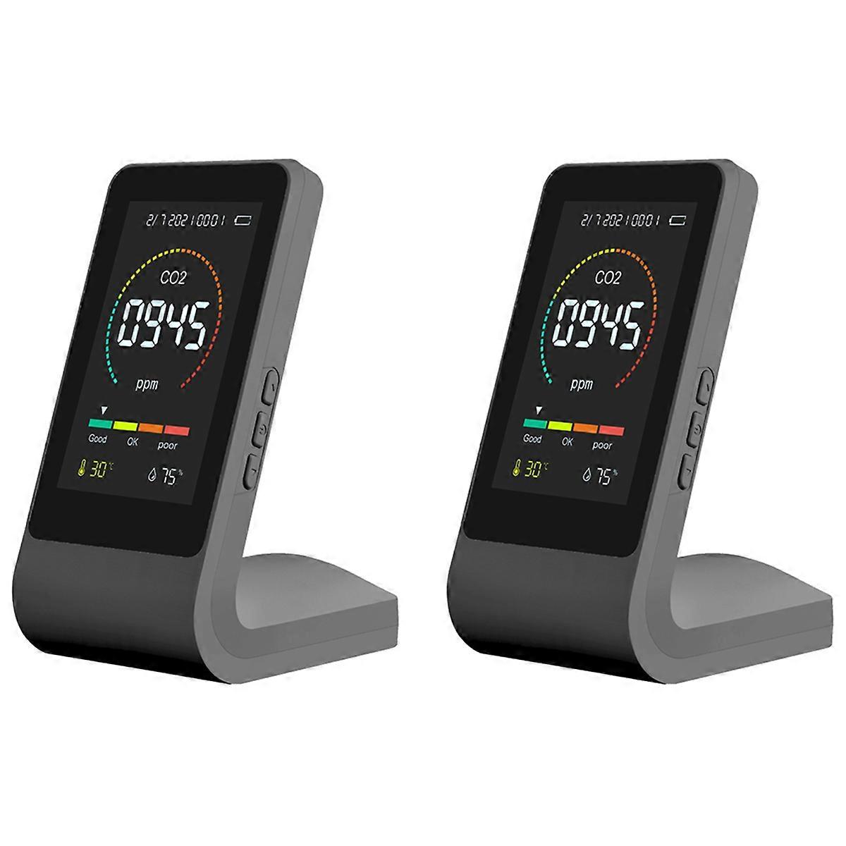 3 In1 CO2 Meter Smart Air Quality Detector(Black)