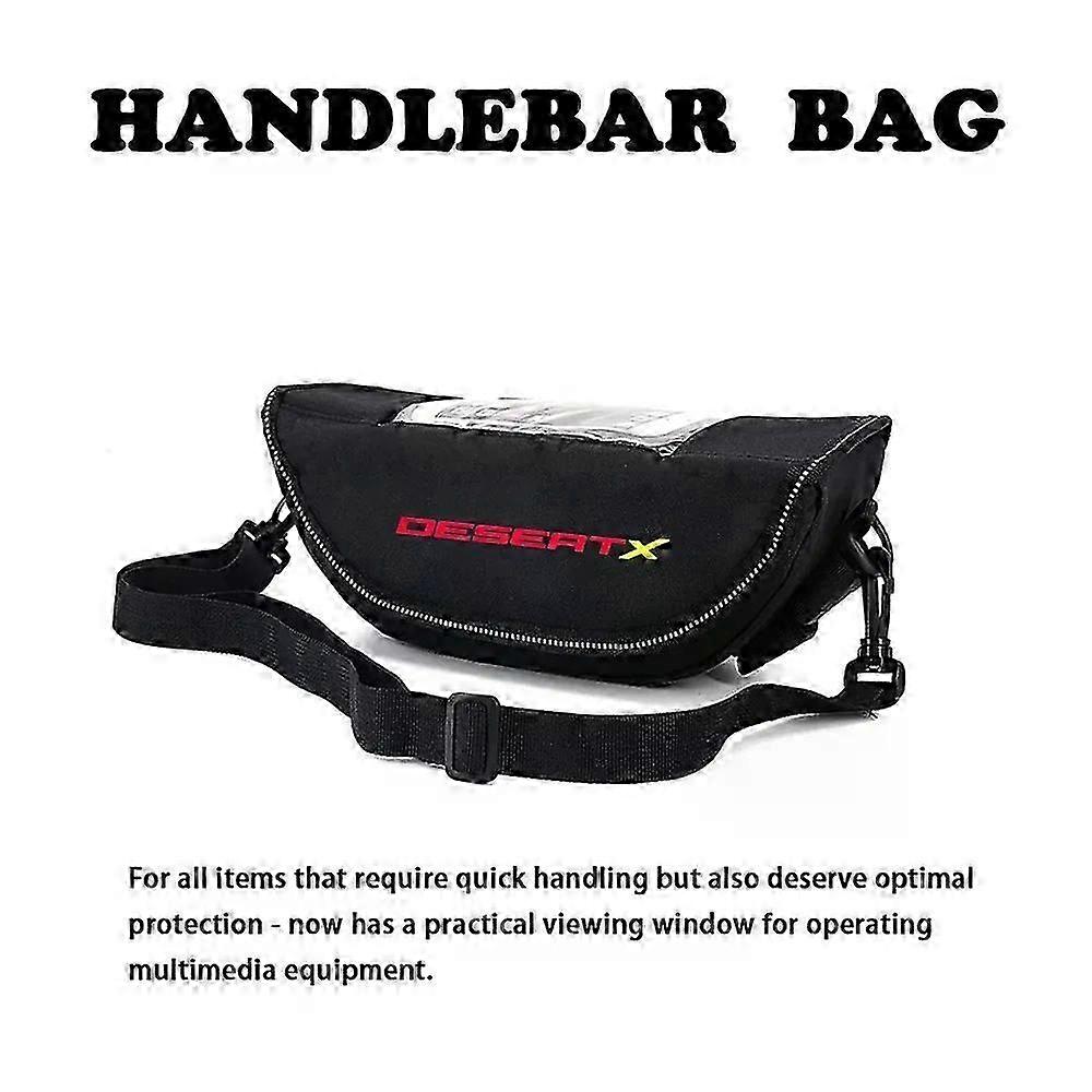 Passend fr Ducati Desert X DesertX Tasche Moderne Wasserdichte Motorrad Lenker Reise Navigation Tasche-C