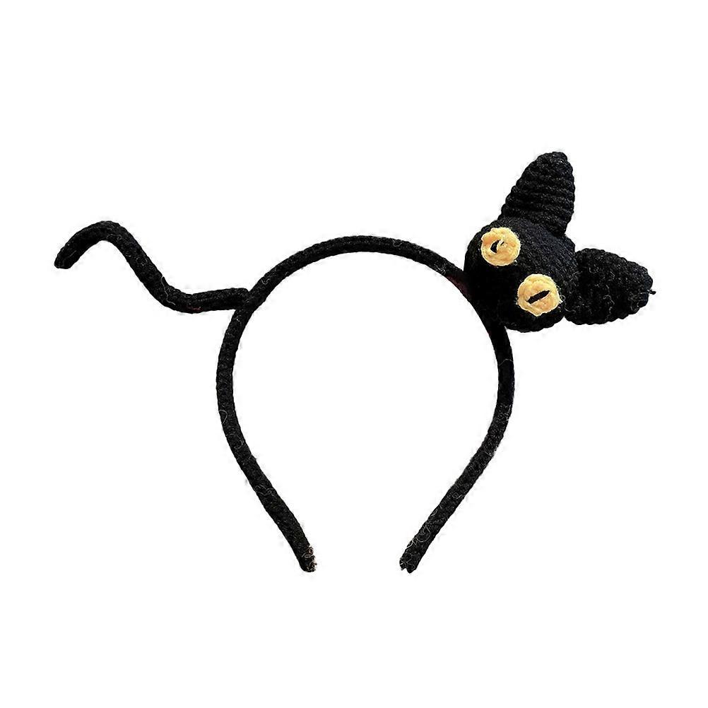 Cat Hairband Headband Simple Design Non-Slip for Makeup Washing Face Daily Dressing 15X12CM 1Pack