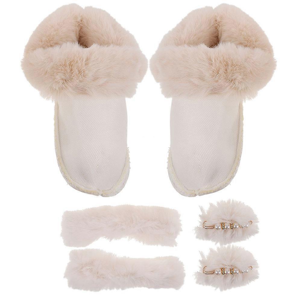 Shoes Warm Liner Plush Inserts Replacement For Snow Trips Washable 1Set