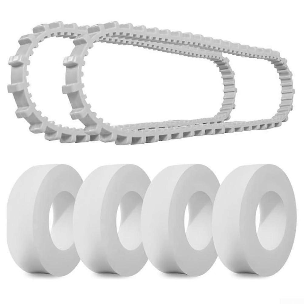 9985006r2 Track and 6101611r4 Climbing Ring Replacement Parts for Dolphin Pool Cleaner, 6Pack for Enhanced Climbing Performance
