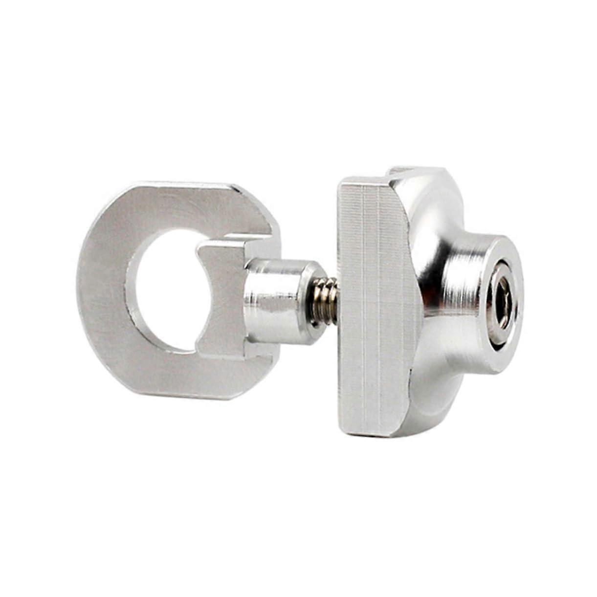 Foldable bicycle chain adjuster, bicycle chain tensioner, bicycle accessory