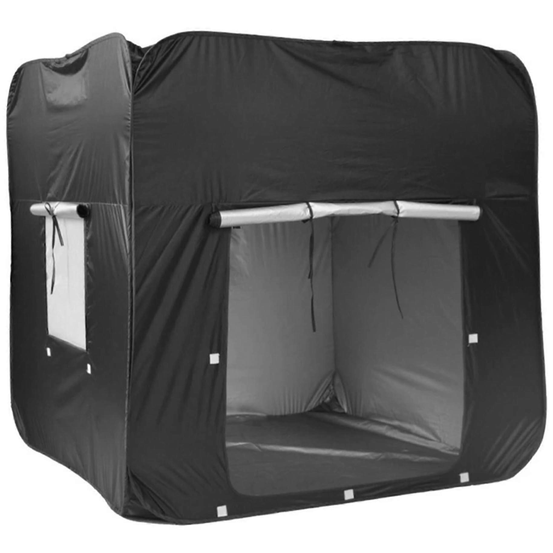 Sensory tent for children with autism, 47x47x47inch popup tent, portable blackout playhouse with storage bag for packing and play.