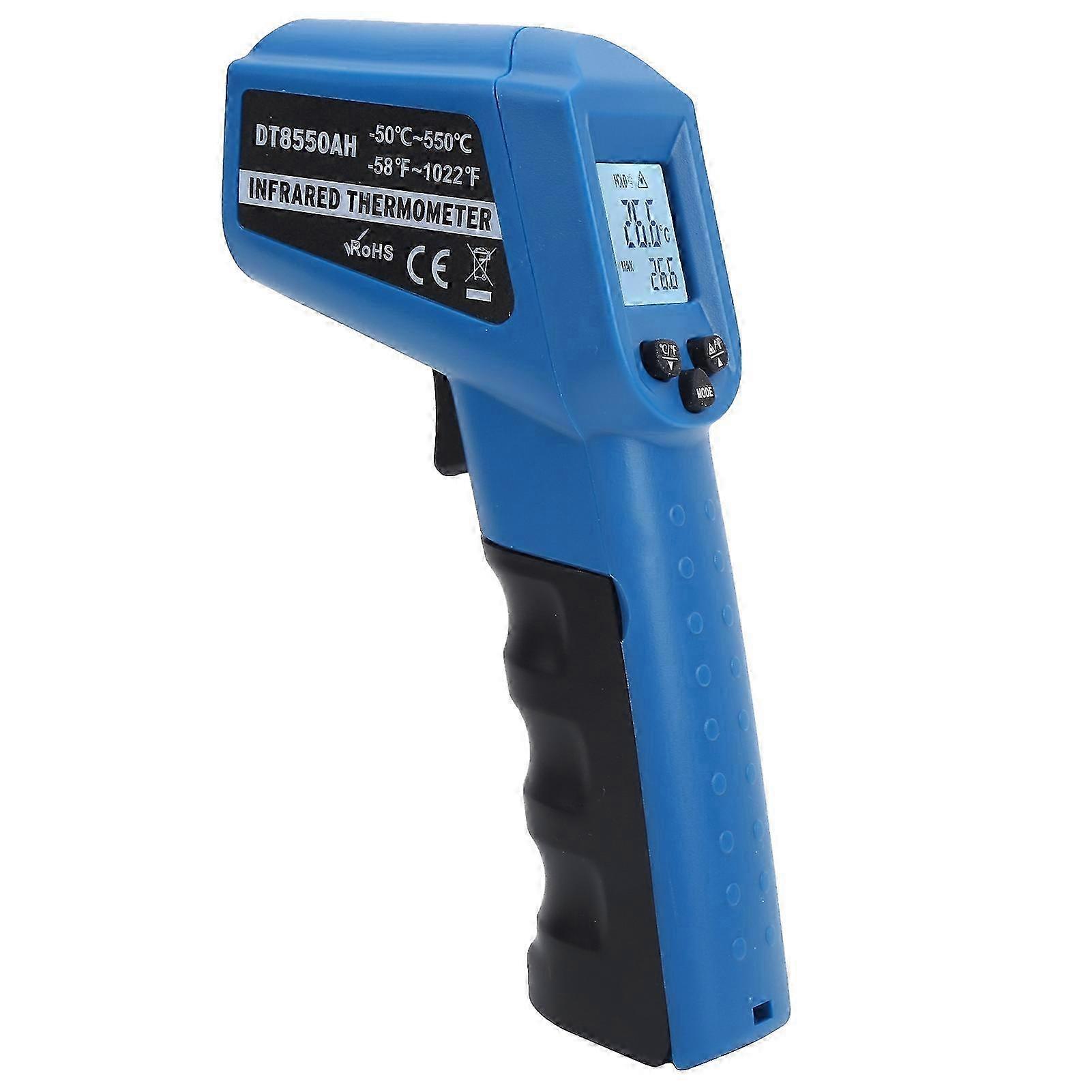 Non-Contact Infrared Thermometer Industrial Handheld LCD Digital Temperature Tester