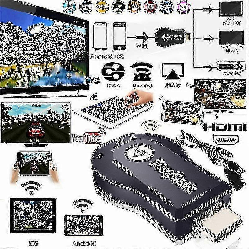 M12 Plus Wifi Receiver Airplay Display Miracast HDMI TV DLNA 1080p