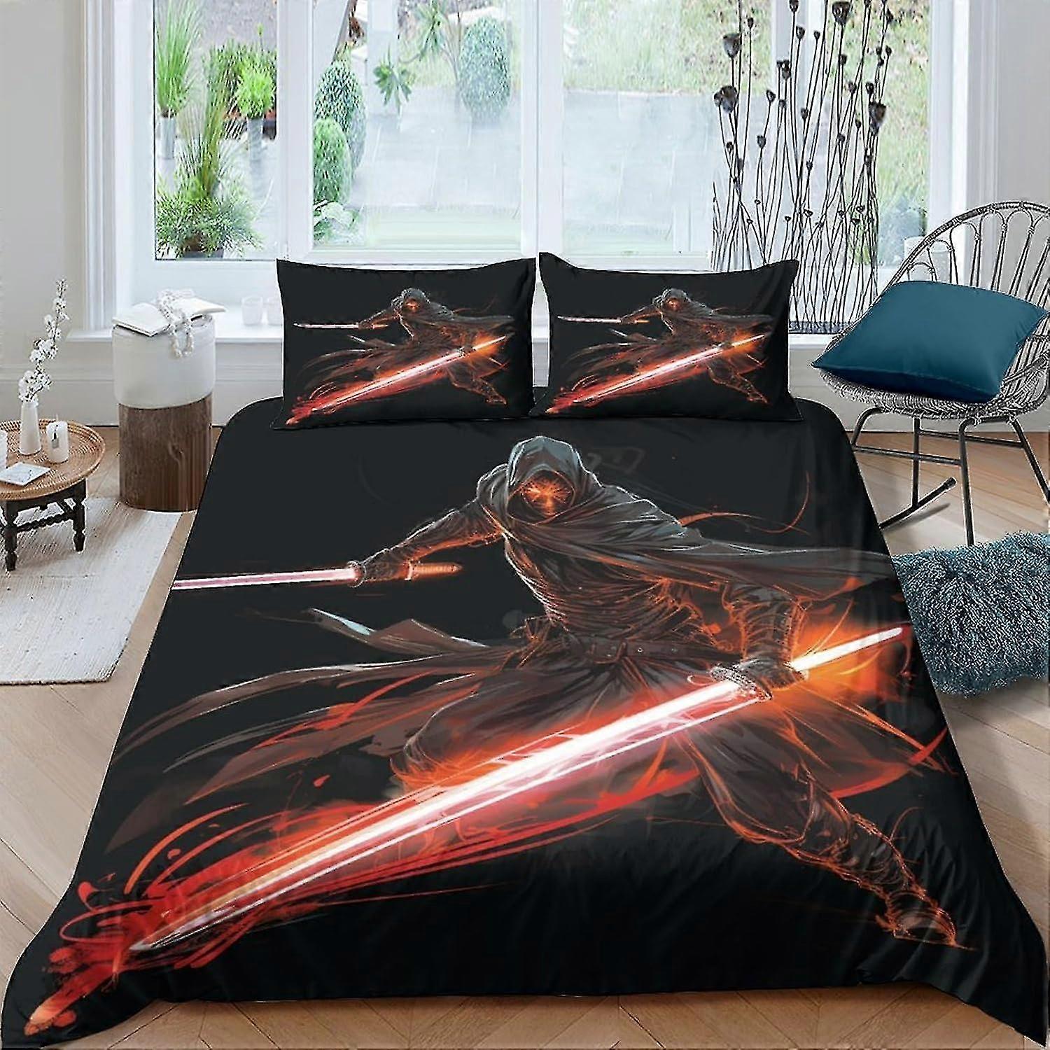 3 Pieces Hypoallergenic Bedding Set with Zipper Closure for Teens - Anti Allergic Duvet Cover Suitable for Certain Brands Double