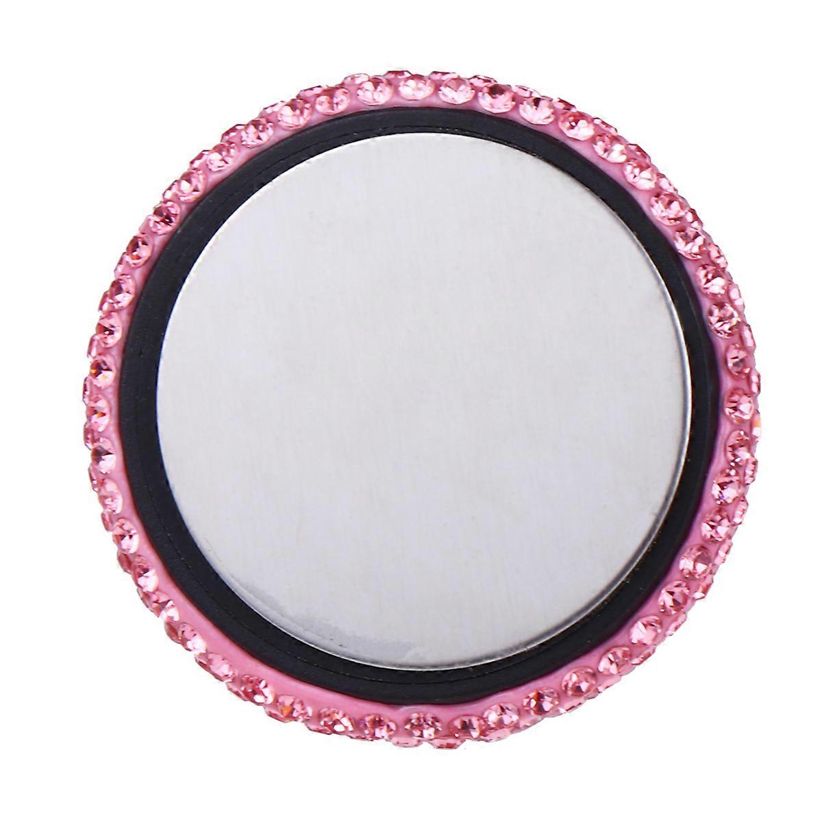 Air Vent Magnetic Phone Holder with Rhinestone Design, Rotating Car Accessory for Secure and Stable Driving, Strong Suction for Easy Use in Cars